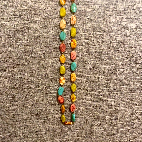 Colourful rock necklace - Picture 1 of 1